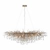 Lampa Wisząca ICICLE 2031-11 Zuma Line Złota | Nowoczesny Żyrandol 15xG9
